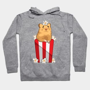 Hamster with Popcorn Hoodie